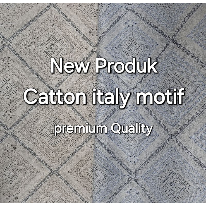 kain katun motif/kain katun italy/kain katun premium