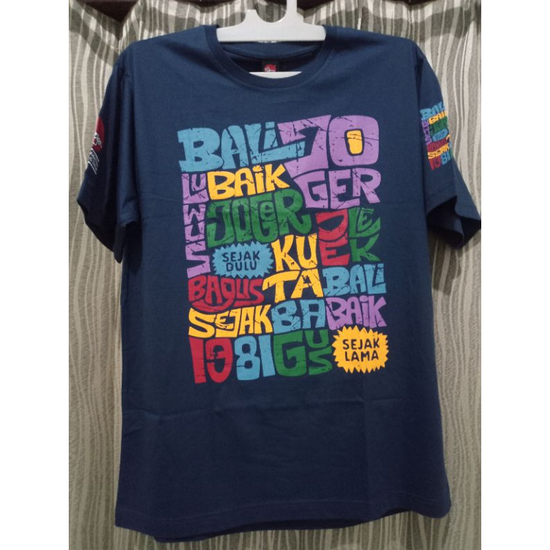 Kaos lengan pendek joger bali original ukuran M.