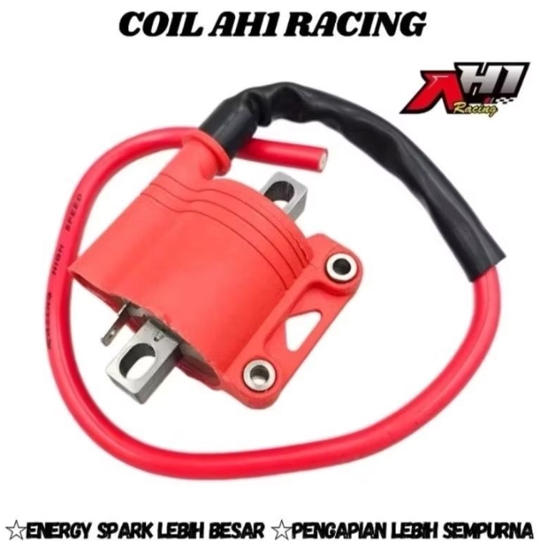 PENGAPIAN KUIL COIL KOIL AH1 RACING UNTUK SEMUA MOTOR KARBU SATRIA FU NINJA R RR SS BEAT SCOOPY SUPR