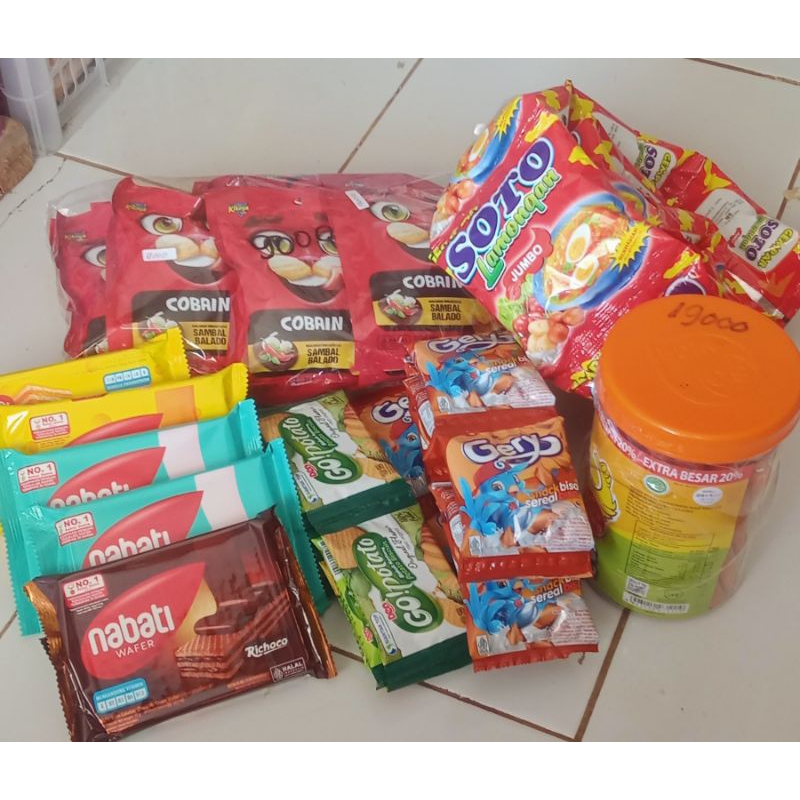 

paket bundling snack