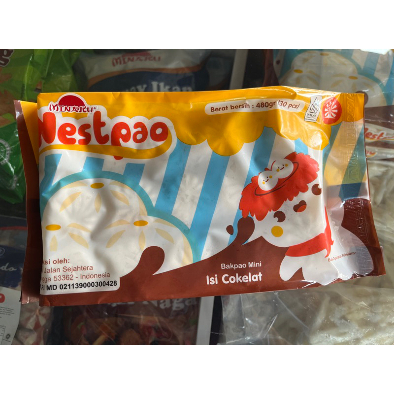 

Nestpao Minaku Bakpao mini Coklat isi 30