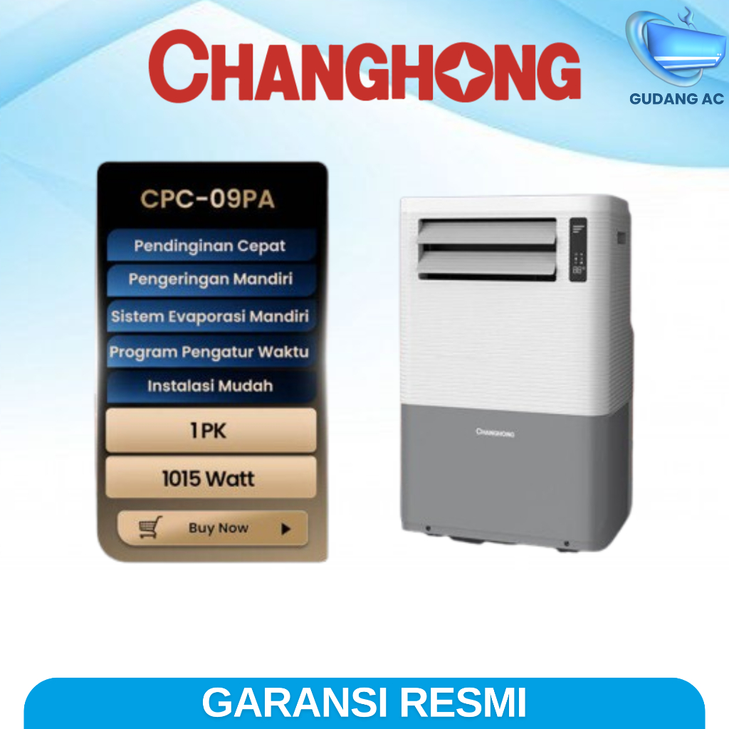 AC Portable 1 PK Changhong CPC-09PA