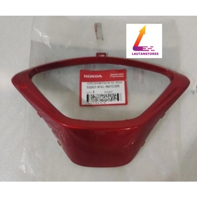 53207-KVL-N01CSR Cover List Spedo Meter Supra X 125 Batman 2007 - 2013 Merah Marun