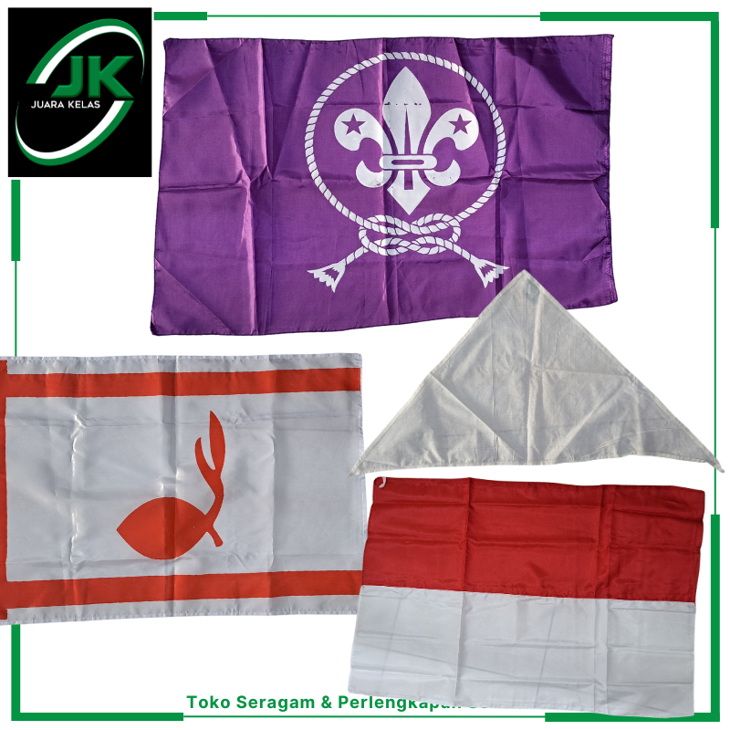 

[JK] Bendera Merah Putih | Bendera Pramuka | Bendera Kitri | Bendera Mitela | Bendera Tunas