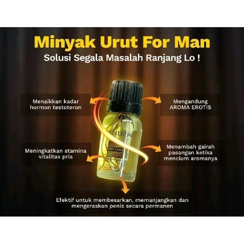 Minyak Urut Pembesar Mr.P BIO HERBAL Minyak Pembesar Mr.P Pria Dewasa