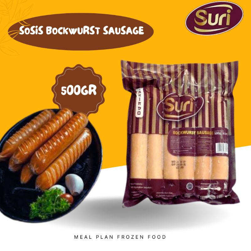 

sosis bocwurst/suri/500gr