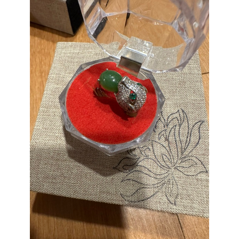 Cincin giok asli china mata macan premium quality giok original china