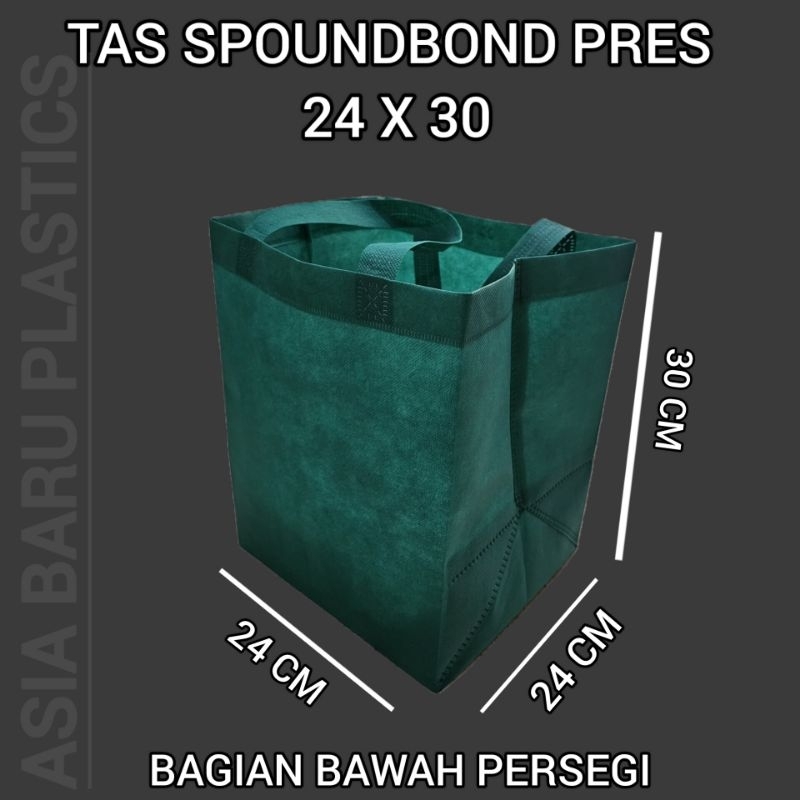 

Tas Spoundbond Pres Persegi 24x30 / Goodie Bag @ 12 pcs