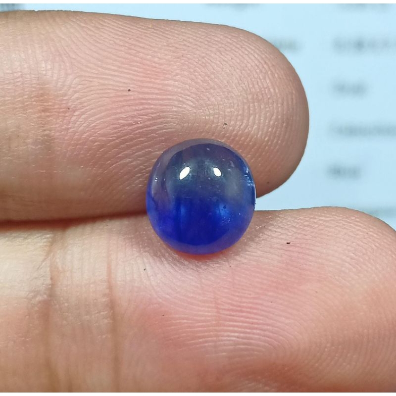 ASLI NATURAL BATU BLUE SAFIR, ROYAL BLUE COLOR CORONDUM BERSERTIFIKAT