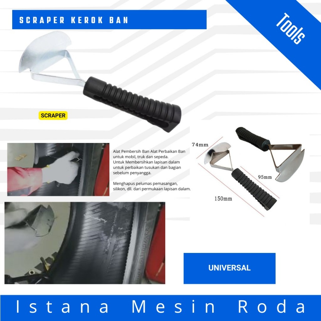 Scraper Alat Kerok Ban/alat kerok ban mobil scraper / scarper karet ban mobil