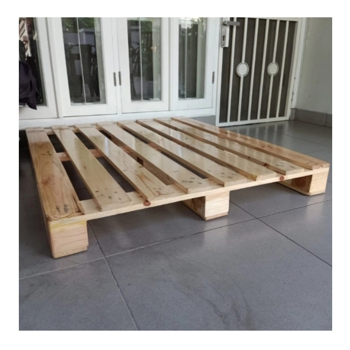 palet serbaguna 120x100X12 natural kayu jatibelanda#