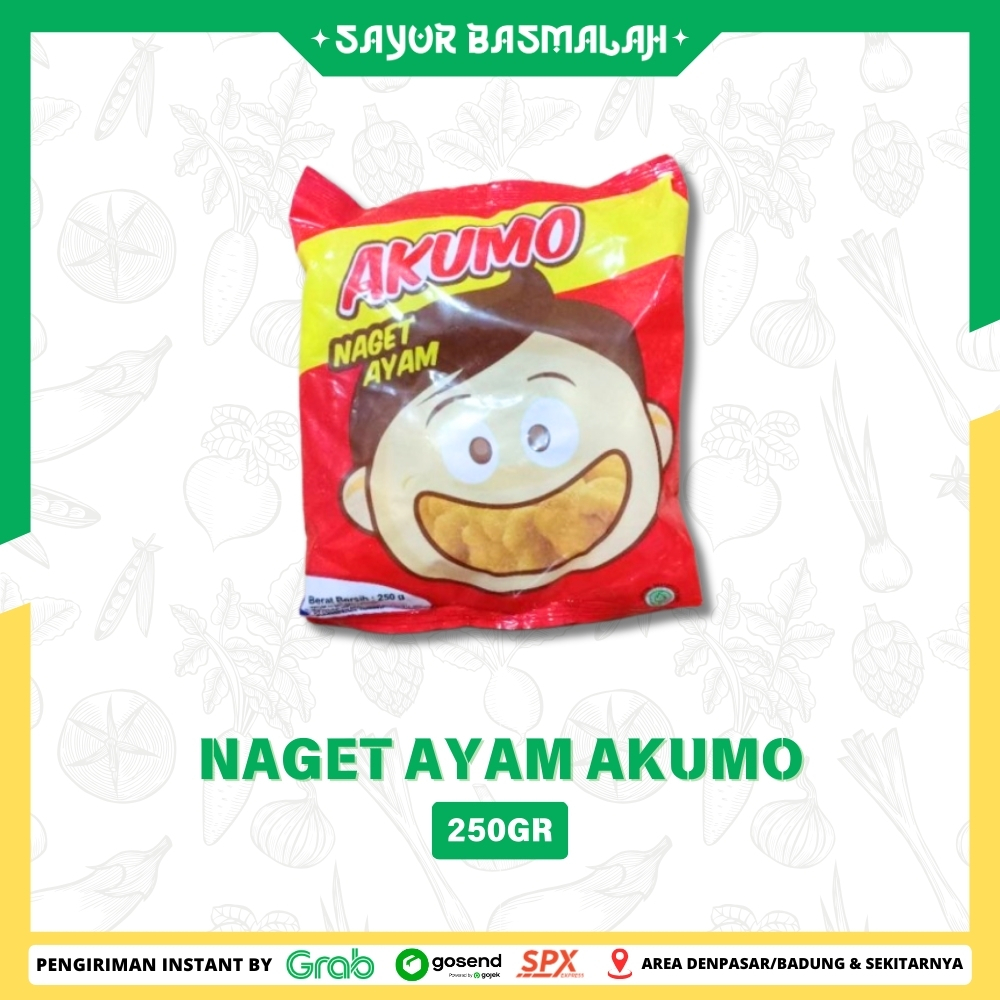 

Naget Ayam Akumo 250gr - Sayur Basmalah