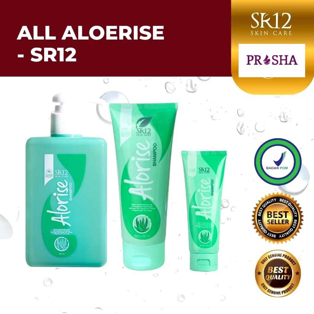 HAIR CARE SR12 - SHAMPOO & CONDITIONER PENGHILANG KETOMBE DAN RONTOK - CONDITIONER RAMBUT & KULIT KE
