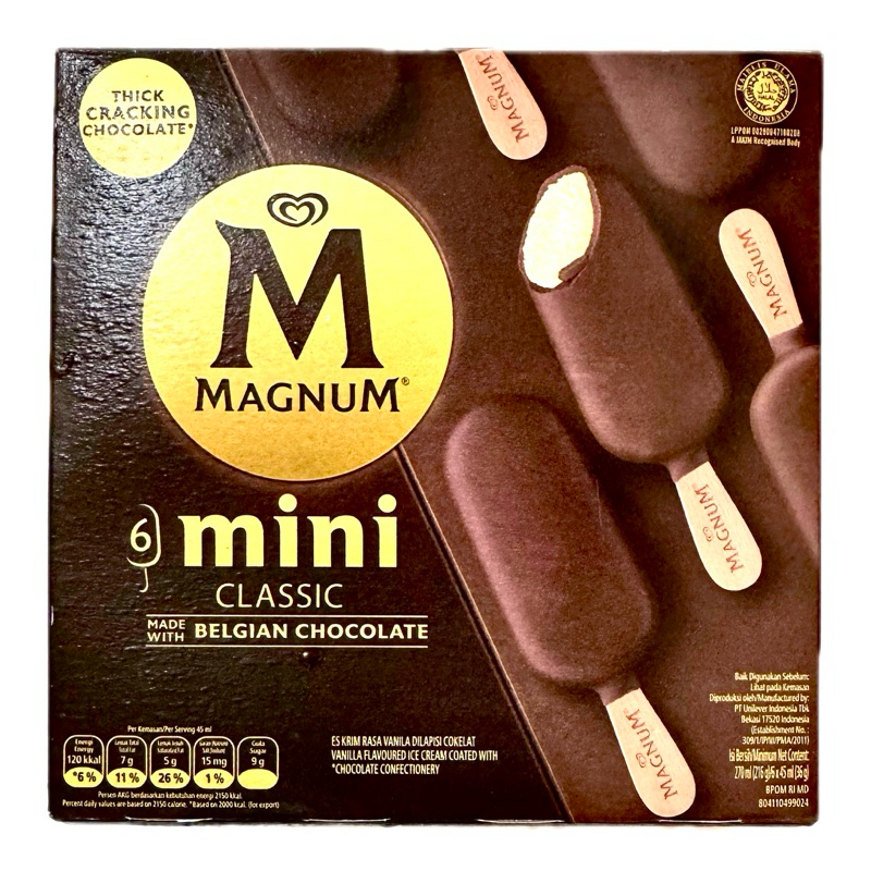 

Walls Magnum Mini Classic isi 6 pcs