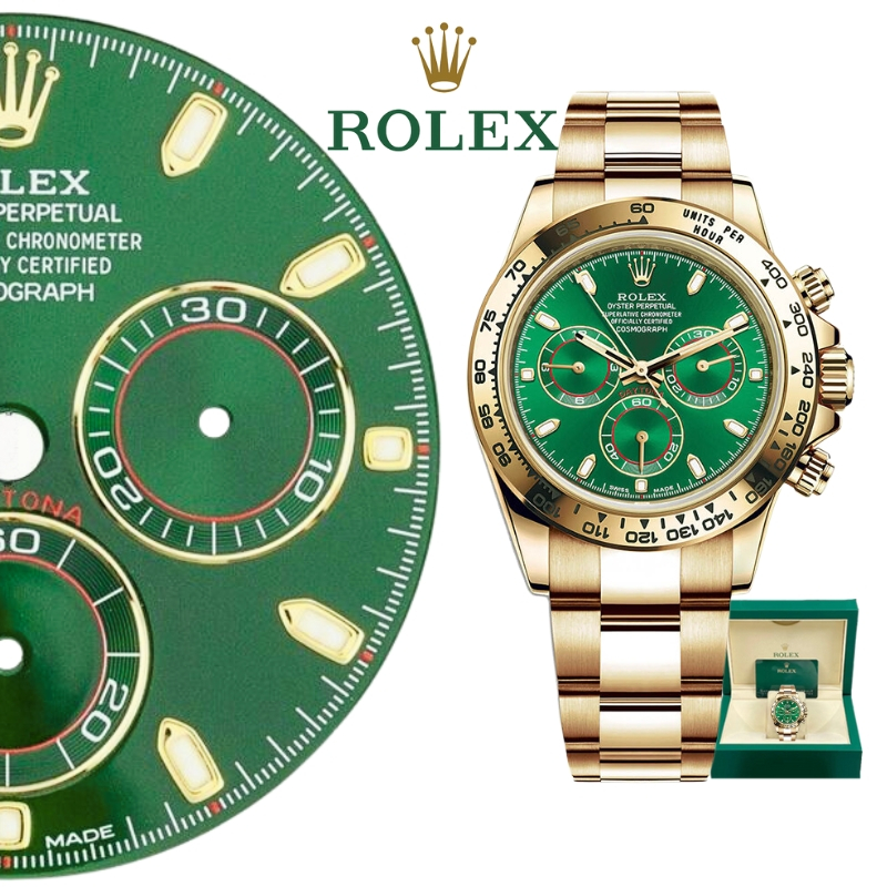 【100% ASLI】Jam Tangan Rolex pria Rolex Cosmograph Daytona  Series M116508-0013  40 mm emas 18k  Gold