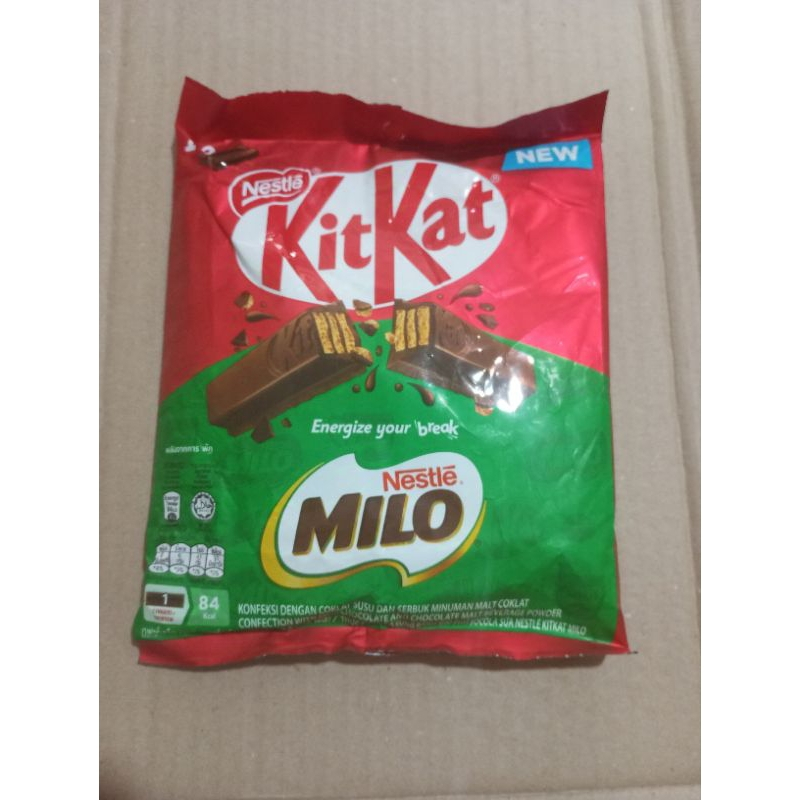 

Camilan Coklat KitKat Nestle Milo