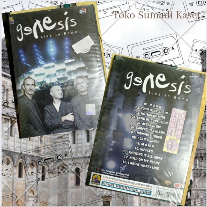 VCD Genesis live in rome