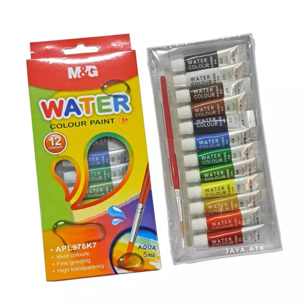 

Water Colour Paint M&G APL976K7 12 warna