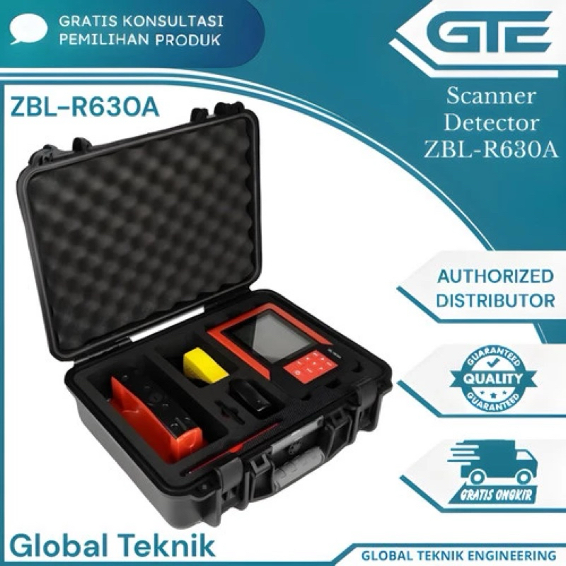 ZBl R630A Concrete Rebar Locator Scanner Ferromagnetic Detector ZBL