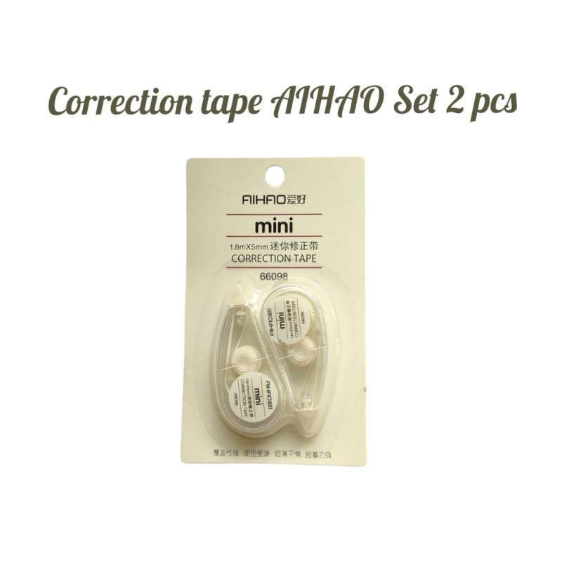 

CORRECTION TAPE AIHAO SET 2 66098 MINI