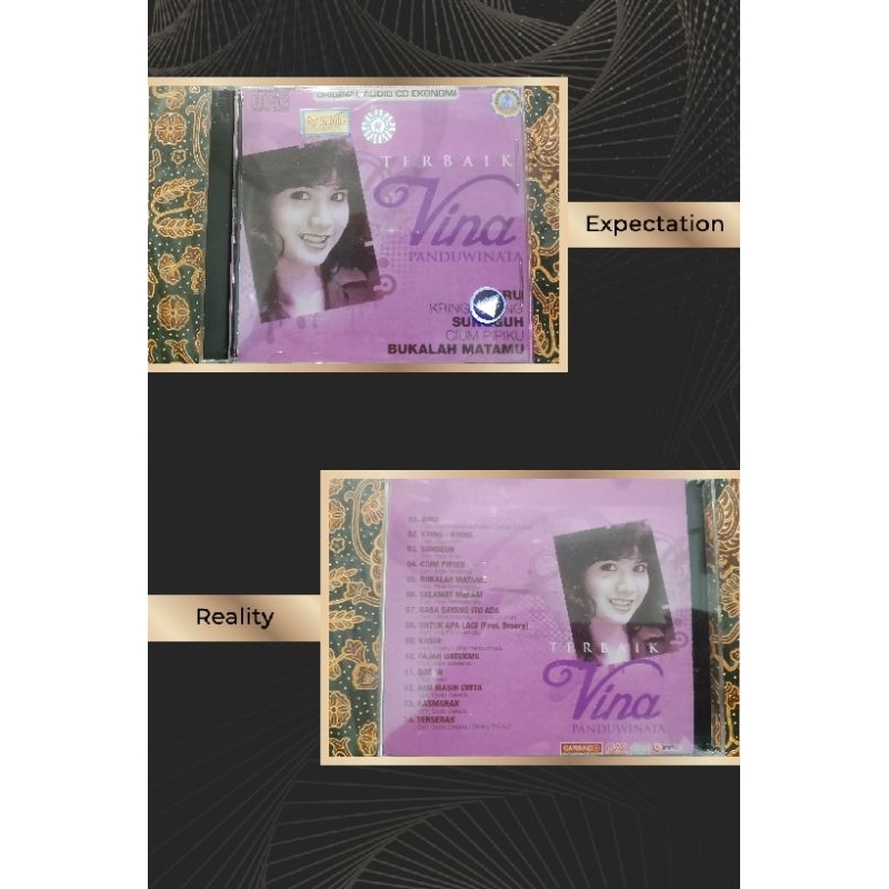 CD audio Vina panduwinata
