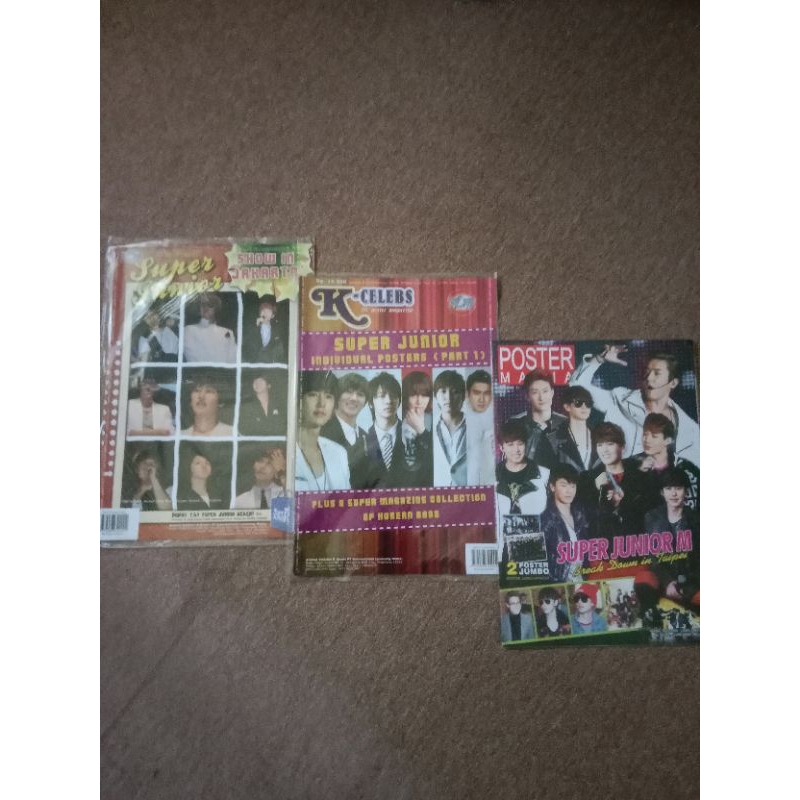 Paket Poster Super Junior & Super Junior M