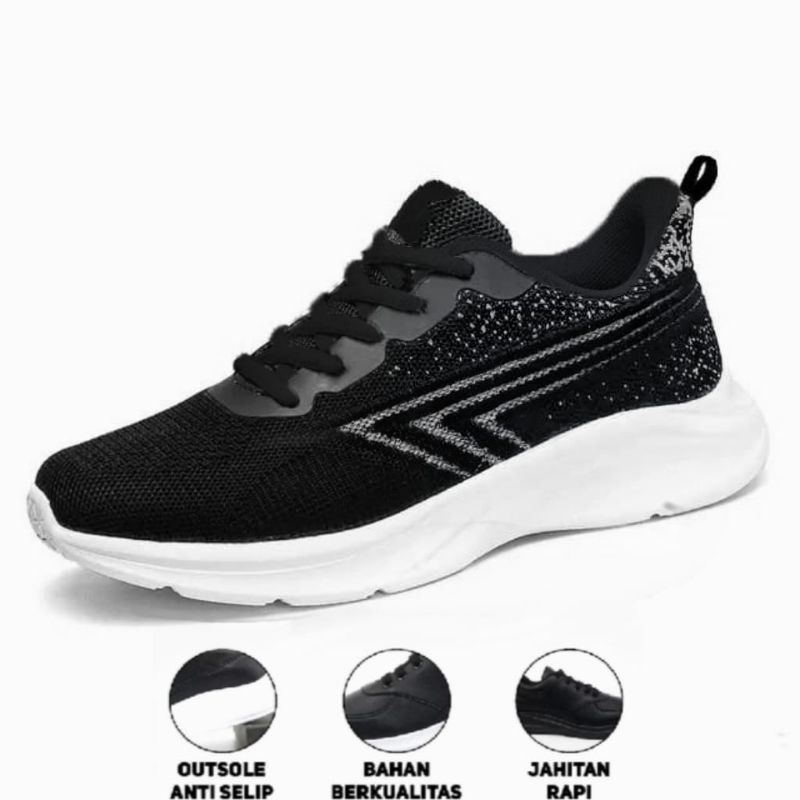Sepatu Joging Pria wanita Sepatu sekolah SMP SMA Sepatu olahraga lari