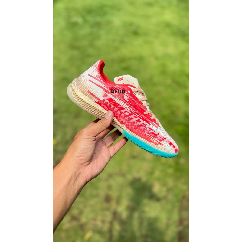 SEPATU FUTSAL SPECS LIGHTSPEED 4 NITRO IN GARUDA ATTACK + BORDIR NAMA