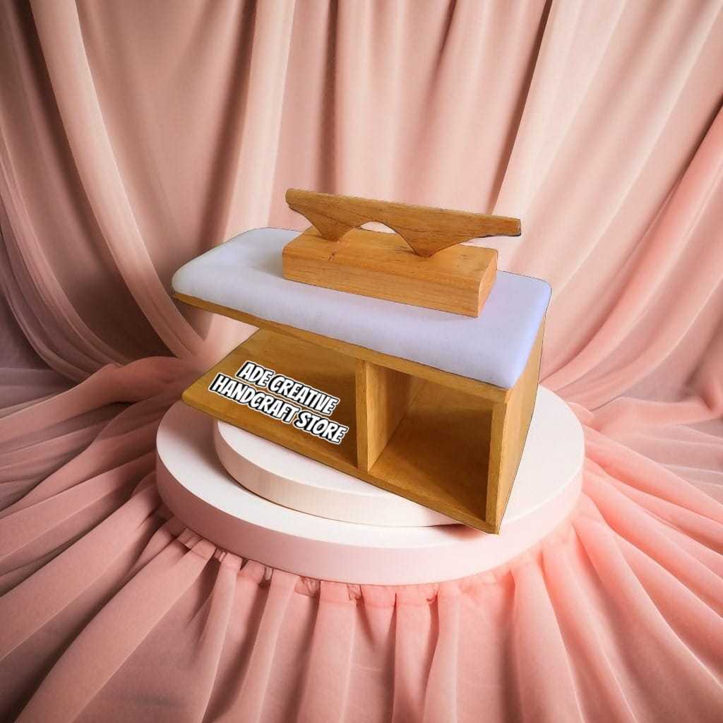 TATAKAN SETRIKA GOSOKAN TAILOR / TATAKAN SETRIKA BAHAN KAYU