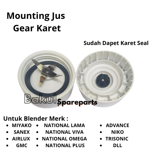 Ay00 Mounting National Jus Gear Karet Blender National Sanex Universal / Advance