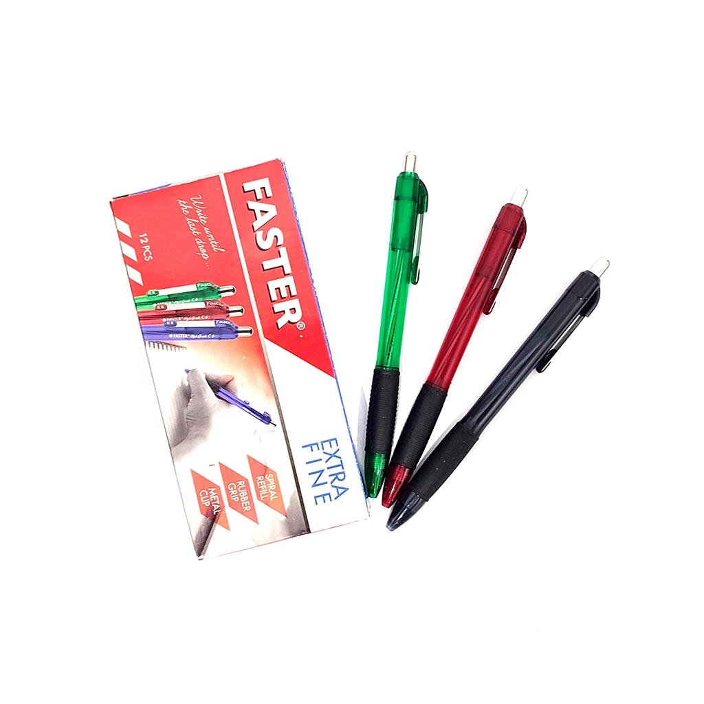 

Bolpen Pulpen Bolpoin Faster C6 / C-6 Extra Fine