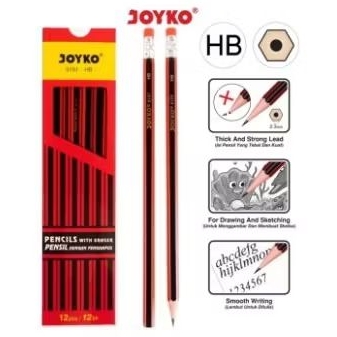 

Pencil Pensil Joyko HB 6151 (12 pcs)