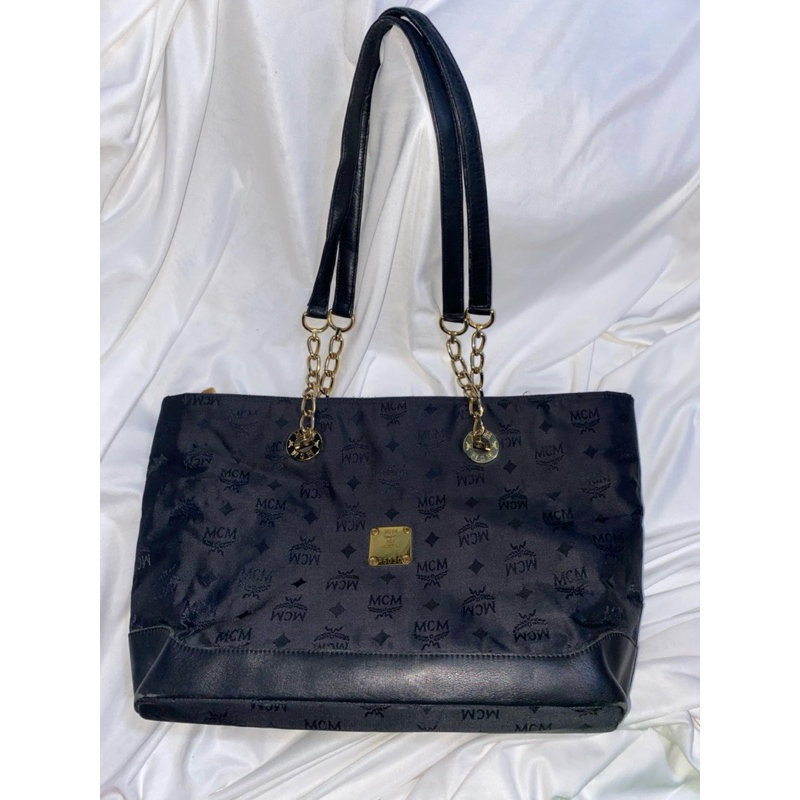 MCM TOTE BAG ORI BLACK