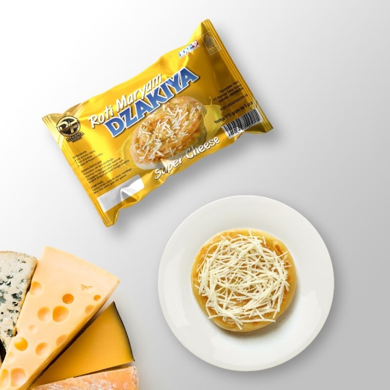 

GROSIR 10 PACK Roti Maryam DZAKIYA Keju Standar