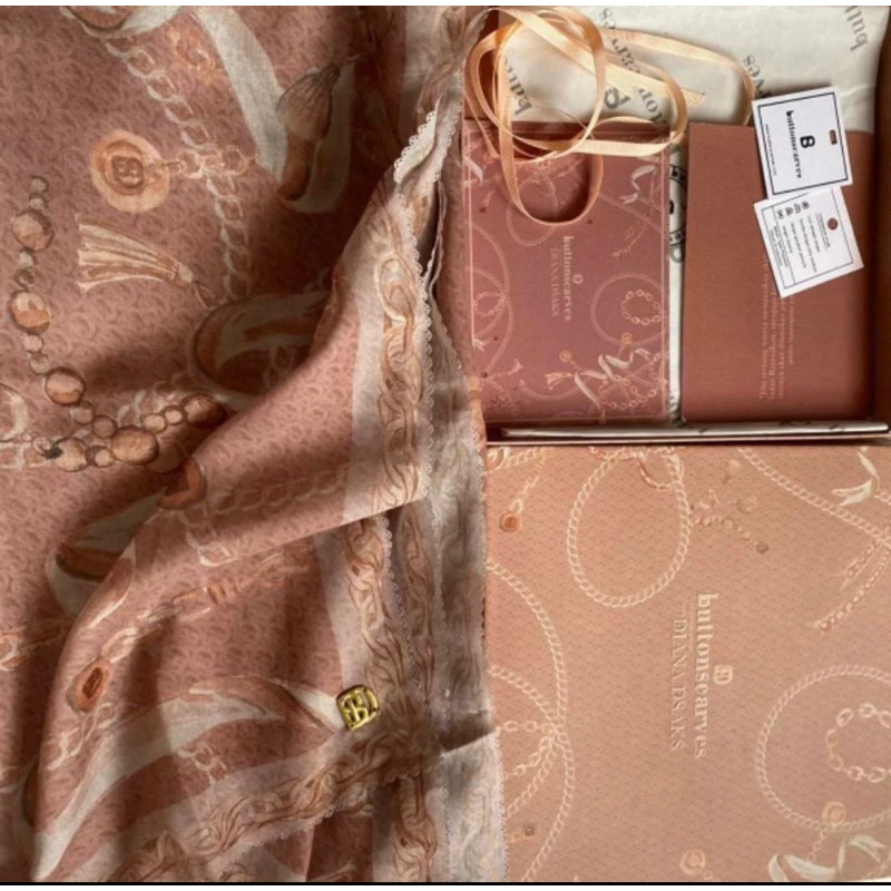 buttonscarves chain 1 warna majesty