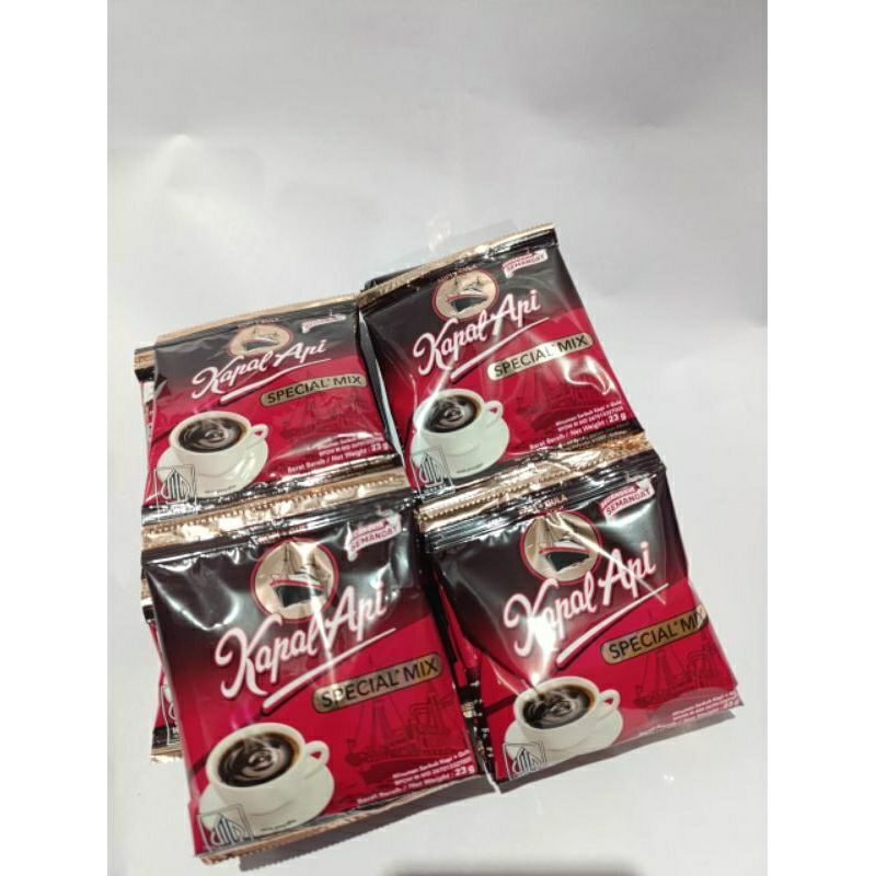 

Kapal Api Special Mix | Kopi Kapal Api | Kopi Hitam | Kopi + Gula 10pcs