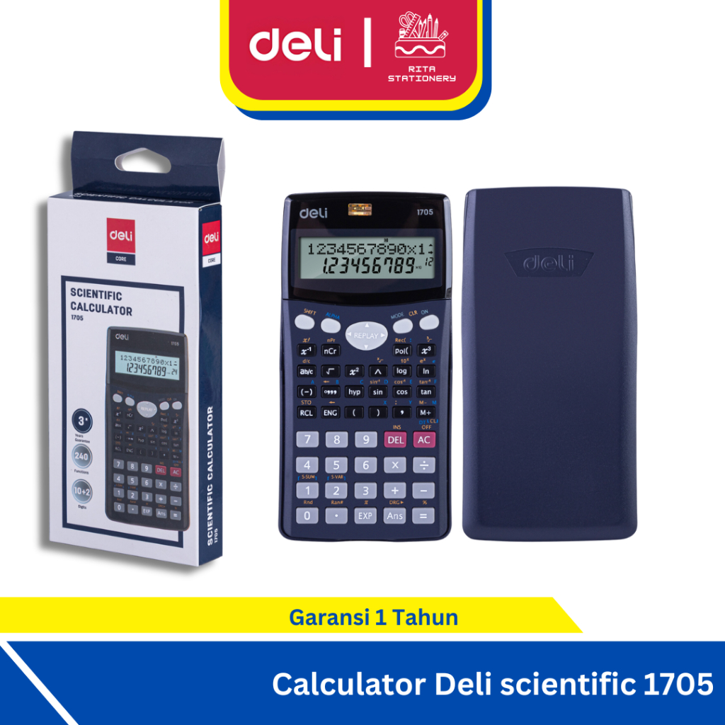 Deli Kalkulator / Calculator Scientific - 1705