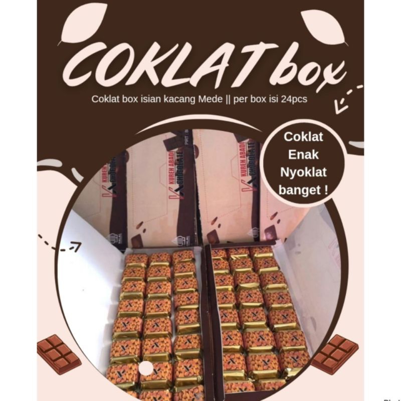 

COKELAT BOX || 1 BOX ISI 24 PCS || COKELAT ENAK COKELAT VIRAL