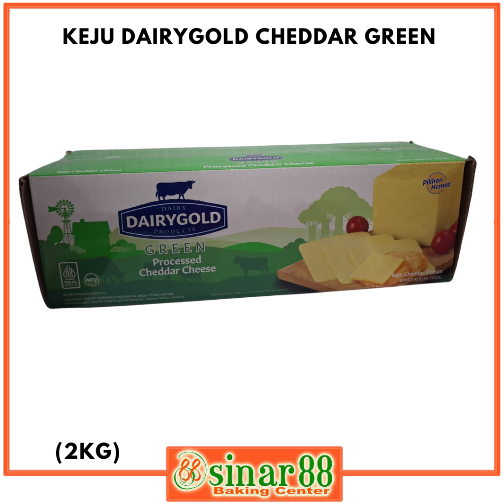 

KEJU DAIRYGOLD CHEDDAR GREEN 2KG