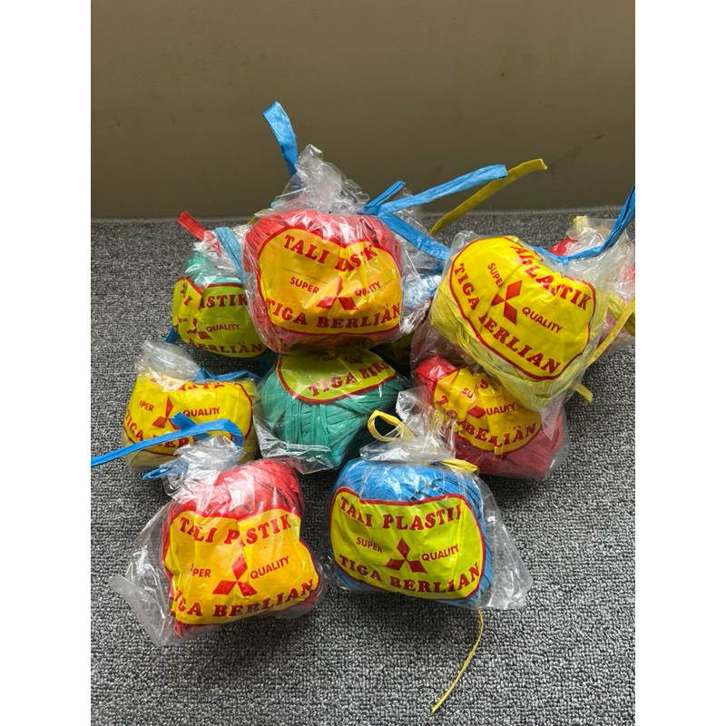Tali Rafia Plastik Tiga Berlian 1 Pak Isi 10pcs