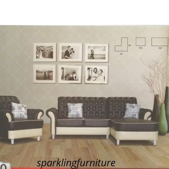 SOFA Vivo Vilux Onyx Garansi 10 Tahun