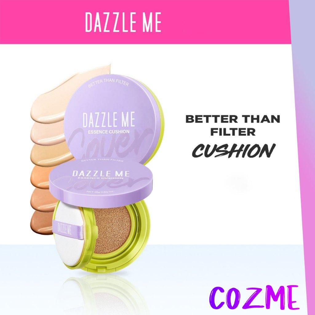 DAZZLE ME Maxnificent Essence Cushion All Skin 15gr | Better Than Filter Maxnificent Essence Cushion