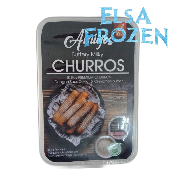 AMIGOS BUTTERY MILKY CHURROS COKLAT ISI 10PCS