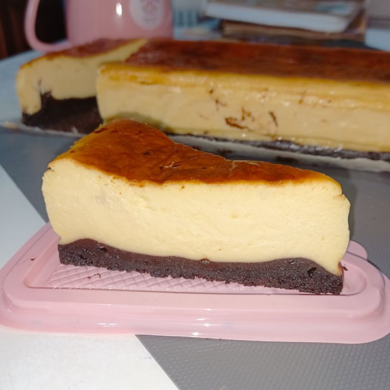 

Brownies Burnt Cheesecake Slice