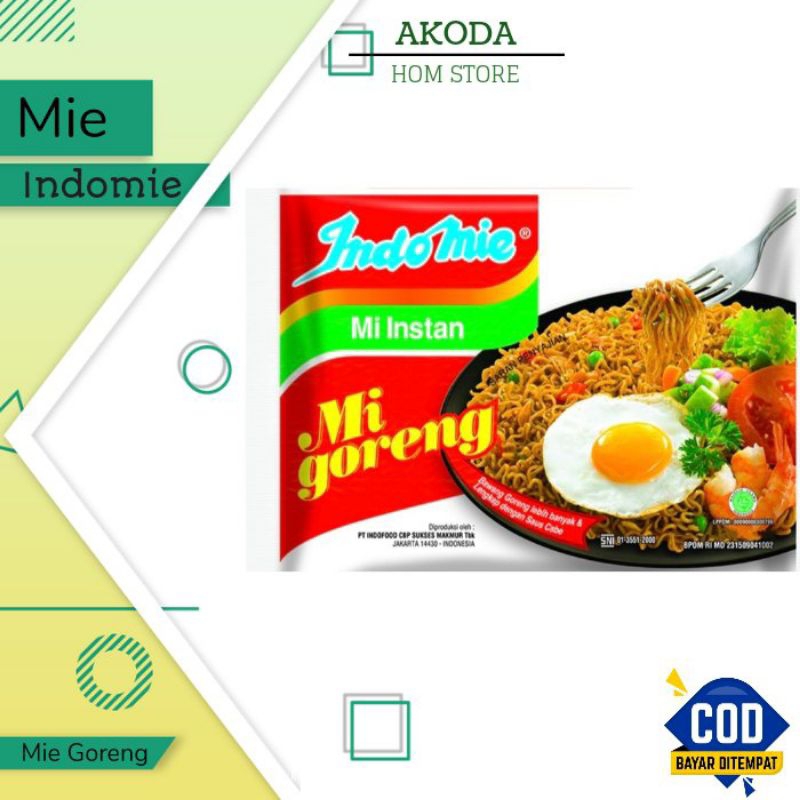 

Mi instan Indomie Goreng 84g