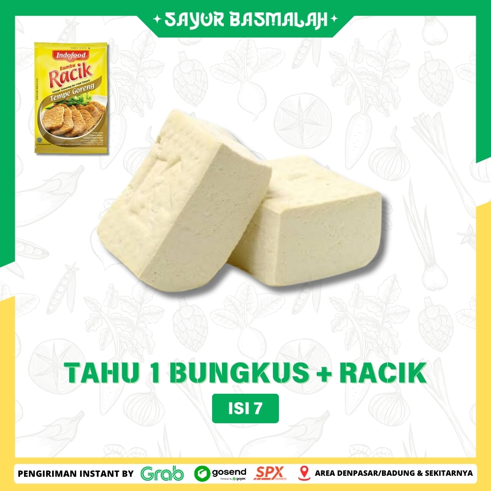

Tahu 1 Bungkus Isi 7 + Racik - Sayur Basmalah