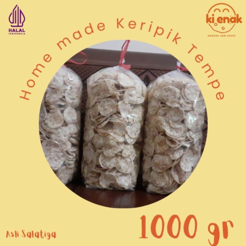 

1kg Homemade Keripik Tempe Asli Salatiga