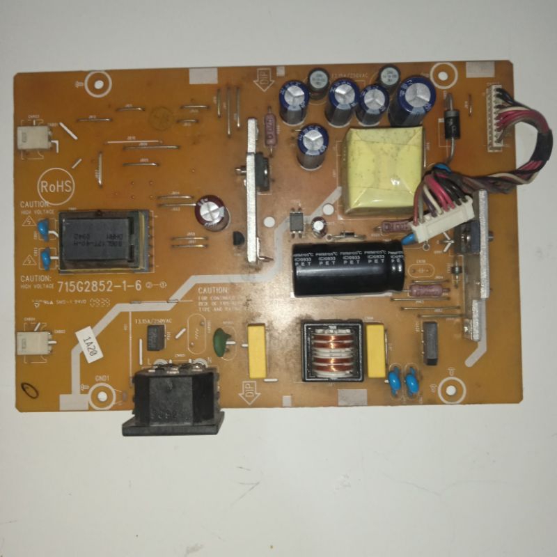 edia power supply LCD Monitor HP 18.5 Philips 19 GTC TFT15W60PS Fujitsu TFT15W60PSA Chimei 655A Leno