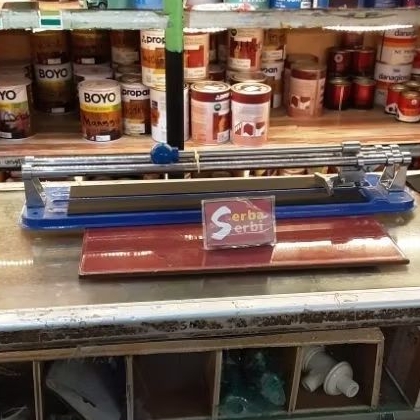 (40CM/400MM DUDUKAN PEMOTONG KERAMIK) Alat sorong manual