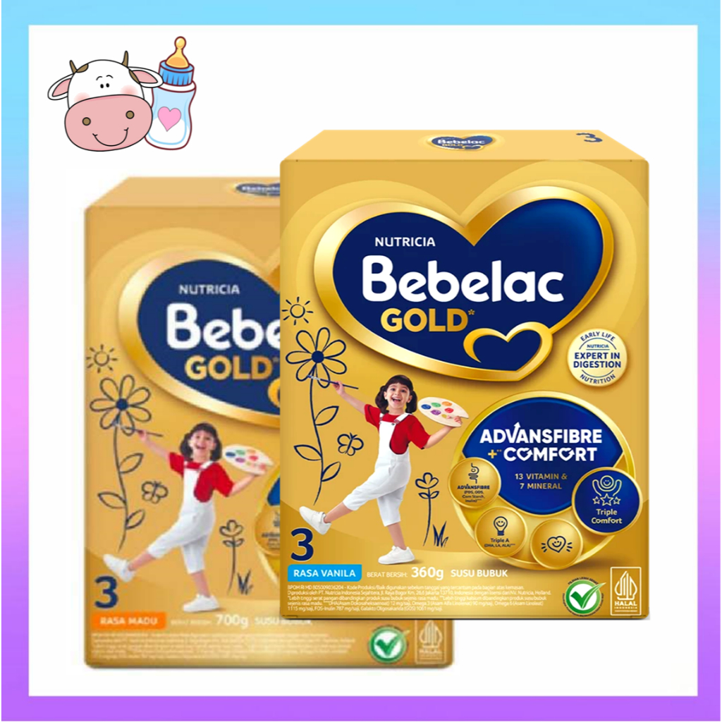 Bebelac Gold 3 Vanila / Madu 700gr /360gr